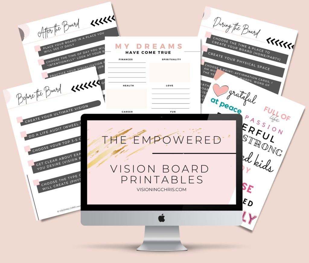 5 Vision Board Templates and Printables to Create a Life You Love ...